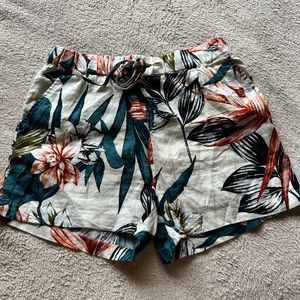 100% linen shorts XS